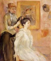 Morisot, Berthe - The Hairdresser